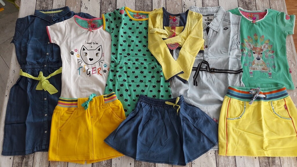 zomerkleding meiden Bomba van de kinderkledingclub